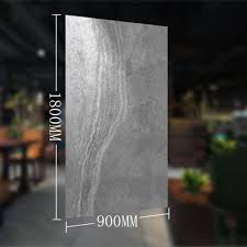 You will receive 12 interlocking mats which are 14mm thick and 900 x 900mm in size. 900x1800mm Size Large Format Wall Floor Tile Realgres