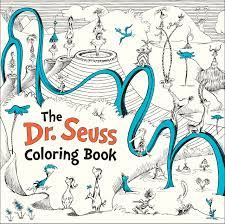 Seuss cat in the hat. The Dr Seuss Coloring Book Amazon De Dr Seuss Fremdsprachige Bucher