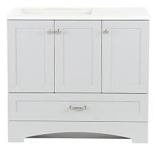 Glacier Bay Lancaster 36 In W X 19 In D Bath Vanity In Pearl Gray With Cultured Marble Van In 2020 Marble Vanity Tops Cultured Marble Vanity Top Bathroom Vanity Tops