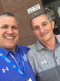 IHSAA Foundation على X: "While in Greene County, Foundation President  @MattWolfert stopped by @bcardinals & @EG_Athletics to talk education-based  athletics with Ron McBride, AD of Bloomfield, and Aaron Buskirk, AD of  Eastern