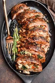 You can also grill one tenderloin and freeze the other for future use. Mediterranean Stuffed Pork Tenderloin Recipe Tips Neighborfood