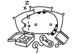 Free pusheen coloring pages outline. Pusheen Coloring Pages Print Them Online For Free