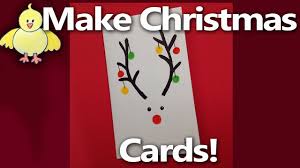 Click add card and then click create to the right of the card you want to create. How To Make An Easy Christmas Card Rudolph Card Step By Step Youtube