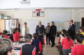 M çalışkan, an işık, y saygın. Mustafa Caliskan Ilkokulu Ziyareti Nevsehir Haber