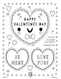 These spring coloring pages are sure to get the kids in the mood for warmer weather. Free Printable Valentine S Coloring Page Crate Kids Blog