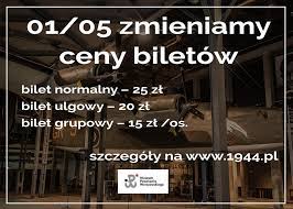 Zapraszamy wirtualnego muzeum powstania warszawskiego! Nowe Ceny Biletow Wstepu Do Muzeum Powstania Warszawskiego Warsaw Now Najciekawsze Wydarzenia I Miejsca W Warszawie
