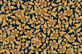 Whether you're looking for beautiful blooms for the bedroom or a more sophisticated style for the living room, we offer a wide range of both modern and vintage floral wallpaper to. Free Vector Golden Ornamental Floral Wallpaper