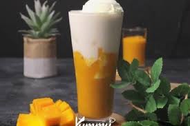 Siapa yang tidak kenal buah yang satu ini? Resep Es Susu Mangga Float Ala Yummy App Manisnya Bikin Semangat