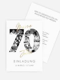 Einladungskarten 70 Geburtstag Fotojahre In 2020 Einladungen Einladungskarten 70 Geburtstag 70 Geburtstag