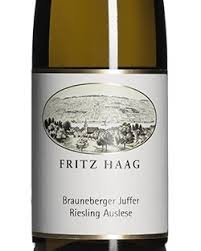 2013 fritz haag brauneberger juffer sonnenuhr riesling auslese mosel, germany. Mosel Frankly Wines
