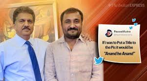 Anand mahindra is the chairman and managing director of mahindra & mahindra ltd, which is considered one of the most respected indian industrial houses. Anand Mahindra Backs Anand Kumar S Claim He Turned Down Offers Of Financial Support Wins Hearts Online Trending News The Indian Express