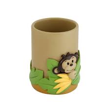 If you've got little gamers in the house, mario brothers is likely on your radar. Reviews For Modona Monkey 4 Piece Kids Bathroom Accessories Set Bs Mk A The Home Depot
