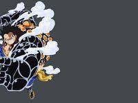Minimalist Monkey D Luffy Gear Fourth By Fanjiwildanu Deviantart Com On Deviantart Luffy Gear Fourth Luffy Gear 4 Luffy