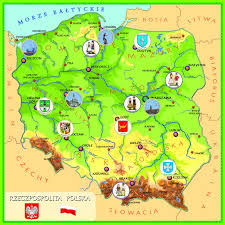 Miasta powyżej 500 000 mieszkańców. Magnetyczna Mapa Polski Dla Dzieci Z Kolorowymi Magnetycznymi Obrazkami 348 Zl Eurotest