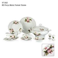 Goldmaster Maria Collection 85 Parca Hard Porselen Yemek Takimi Yemek Takimi Yemek Yemek Takimlari