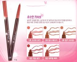 Placed it on my hands. Thebaconsblog Etude House Soft Touch Lip Liner No 1 2