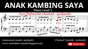 Check spelling or type a new query. Not Balok Anak Kambing Saya Piano Grade 3 Lagu Daerah Tradisional Nusantara Instrumental Youtube