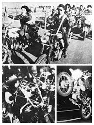 summer 1969 japanese rockers kaminari zoku thats mean thunder tribe アートフォト サジタリアス レトロバイク