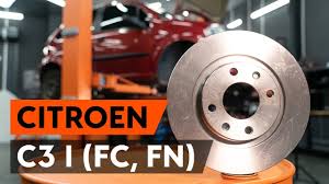 Disque de frein boîte automatique essieu avant pour véhicules avec esp pour véhicules. Comment Remplacer Des Disques De Frein Avant Sur Citroen C3 1 Fc Fn Tutoriel Autodoc Youtube