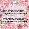 Tonsil tak selesa, susah nak buat kerja. 1