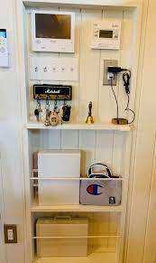 収納 おしゃれまとめの人気アイデア pinterest カフェ風インテリアとikeaのキッチン 後悔しない家づくりを リビング ニッチ bessの家 リモコンニッチ