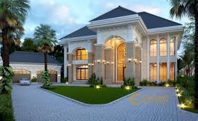 Mulai dari pekerjaan pembuatan furniture, interior secara keseluruhan (furniture, partisi/dinding, plafon & lantai), pekerjaan pendukung (renovasi sipil & mekanikal. Desain Rumah Mediteran 2 Lantai Bapak Agus Di Balikpapan