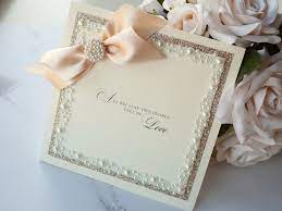 Pearl Wedding Invitations Uk Love Story Tigerlily Creations Pearl Wedding Invitations Wedding Invitations Uk Ornate Wedding Invitation