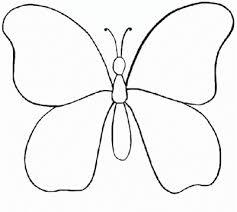 Dibujo Para Colorear Mariposa