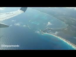 Impresionante Aproximacion Y Aterrizaje En Cancun Mexico Boeing 737 800 Aeromexico Youtube