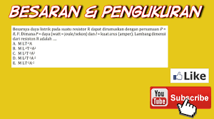 Maybe you would like to learn more about one of these? Besarnya Daya Listrik Pada Suatu Resistor R Dapat Dirumuskan Dengan Persamaan P Youtube