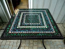 Mosaiktisch Quadratisch Nr 102 In 2020 Mosaiktisch Mosaik Tisch