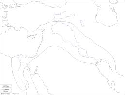 Fertile Crescent Free Map Free Blank Map Free Outline Map Free Base Map Boundaries Hydrography White Blank Map Free Maps Ancient Egypt For Kids