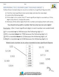 Significant figures calculations answers solve the following mathematical problems such that the answers have the correct number of significant figures: Rounding Significant Figures