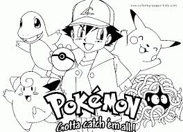 The printable coloring pages is now available with all its glory for kids to make the most of their skills. Best Pokemon Coloring Pages For Kids And Adults Collection