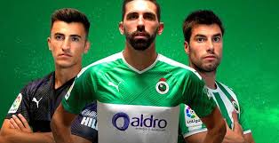Die logos des racing club 2019 trikots sind schwarz. Racing Santander 19 20 Home Away Third Kits Revealed Footy Headlines