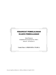 We did not find results for: Silabus Kelas 4 Paket A Pkbm Bina Warga