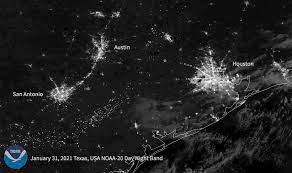 The pipeline was designed to withstand a power outage. Noaa 20 Views Power Outages Across Texas Noaa National Environmental Satellite Data And Information Service Nesdis