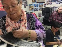 Elder Koonoo Muckpaloo from Arctic Bay, NU has left such an indelible  impression upon me, as I am sure she did with many women as well. In the  winter of 2018, for