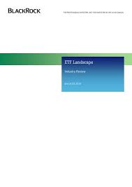 Get their location and phone number here. Etf Landscape Industry Review Q3 2010 Blackrock