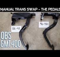 OBS GMT400 Clutch Pedal Assembly Differences