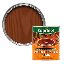 Use a paintbrush to stain between cracks and problem areas. Cuprinol Softwood Hardwood Teak Furniture Wood Stain 750ml Diy At B Q