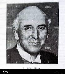 1st viscount simon hi-res stock photography and images