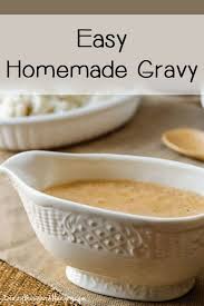 Easy Homemade Gravy And A Kitchenaid Giveaway Homemade Gravy Easy Homemade Gravy Recipes