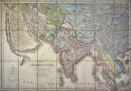 Map of the Indian Rebellion of 1857 ...