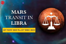 Mars Transit 2019 Mars In Libra Effects On 12 Moon Signs