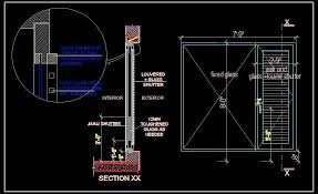 Free Autocad Drawing Of Window Shutter Detail With Jaali From Inside And Louvered Glass Shutte Marble Bathroom Designs Modern Marble Bathroom Window Shutters