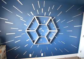 Star Wars Shelf And Hyperspace Wall Her Tool Belt Star Wars Bedroom Star Wars Kids Room Star Wars Nursery