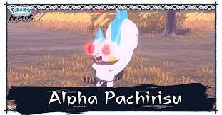 Alpha Pachirisu Location and How to Catch | Pokemon Legends: Arceus｜Game8