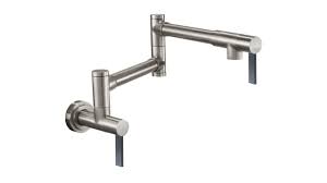 It makes many pot filler faucets with brass materials in a range of different colors. Pot Fillers Added To Kitchen Collection California Faucets