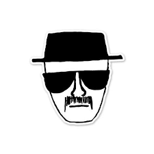 Amazon Com Breaking Bad Heisenberg Drawing Car Vinyl Sticker Decal 5 X 4 Everything Else Breaking Bad Heisenberg Drawing Heisenberg
